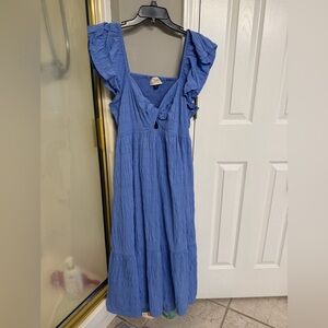 Universal Thread Light Blue Smocked Dress